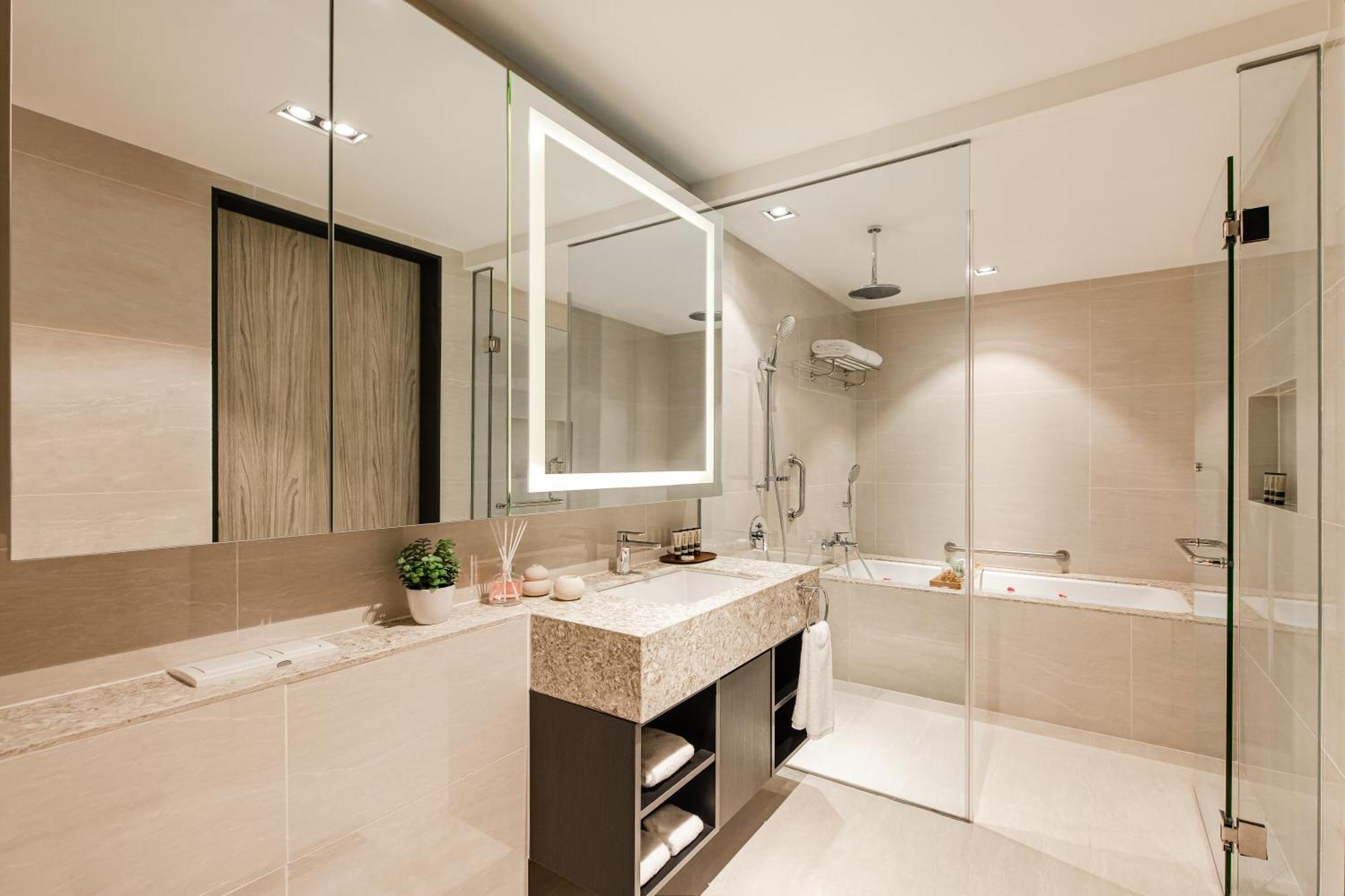 Hotel Ascott Star Klcc Kuala Lumpur Exteriér fotografie Bathroom
